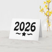 Carte Étoile de la promotion 2026 (Fleur jaune)