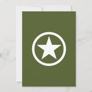 Carte Étoile de l'armée