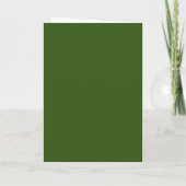 Carte Étoile de maïs bleu violet fond vert (Dos)