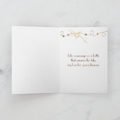 Carte Étoile de mer d'anniversaire avec message dans une (Intérieur)