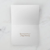 Carte Étoile de mer d'anniversaire sur la plage de couch (Intérieur)