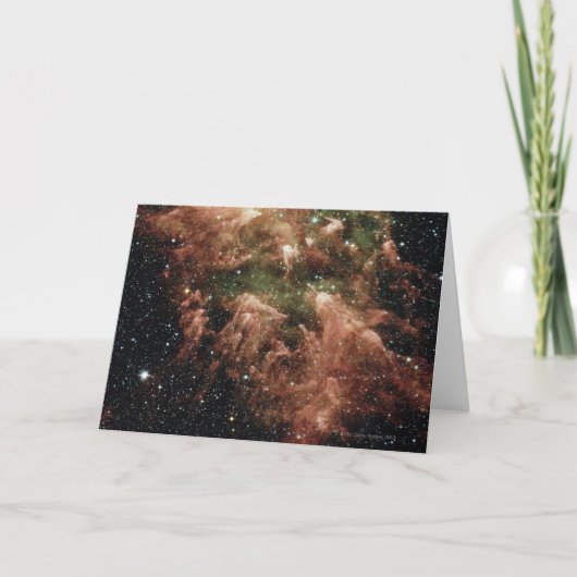 Carte Étoile de nébuleuse de Carina (Devant)