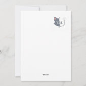 Carte étoile de Noël Tom & Luna (Dos)