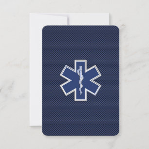 Carte Étoile de vie Services Médicales d'urgence paraméd