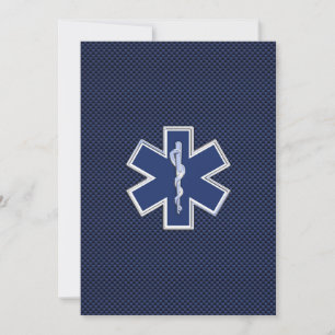 Carte Étoile de vie Services Médicales d'urgence paraméd