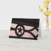 Carte Étoile détails (Fleur jaune)