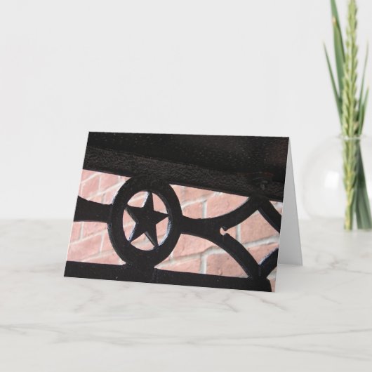 Carte Étoile détails (Devant)