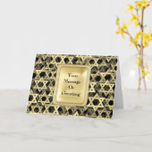 Carte Étoile D'Or De David (Fleur jaune)
