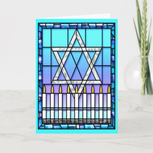 Carte : Étoile Menorah (Devant)