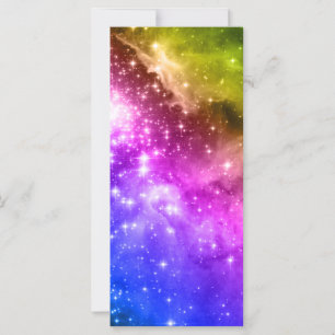 Carte Etoiles arc-en-ciel