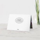 Carte étoiles brillantes merci (Dos)