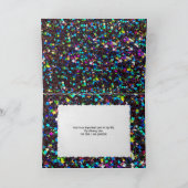 Carte étoiles brillantes merci (Intérieur)