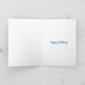 Carte Étoiles, Bunting, Bougies pour Godson Anniversaire (Intérieur)
