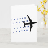 Carte étoiles de l'avion (Fleur jaune)