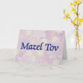 Carte Étoiles de rose de Mazel Tov (Fleur jaune)