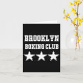 Carte Étoiles du club de boxe de Brooklyn (Fleur jaune)