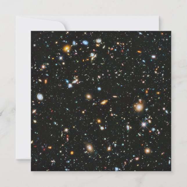 Carte Étoiles et galaxies profondes (Devant)