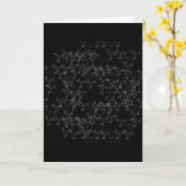 Carte Étoiles filantes (Fleur jaune)