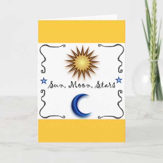 Carte Étoiles Sun Moon (Devant)