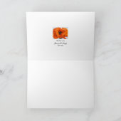 Carte Étonnant Georgia O'Keeffe Rouge Poppy Blank (Intérieur)