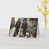 Carte Étrange Halloween téléchargement instantané ou (Fleur jaune)