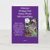 Carte Étrange traction dans l'univers (Dos)