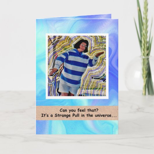 Carte Étrange traction dans l'univers (Devant)