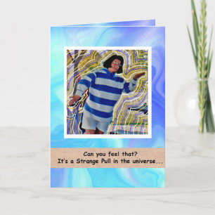 Carte Étrange traction dans l'univers