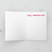Carte étrangère de Saint-Valentin (Intérieur)