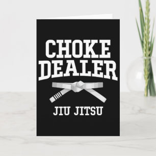 Carte Étranglement Dealer Jiujitsu Karaté Boxe Muay Thai