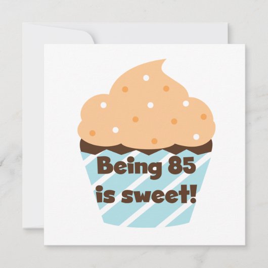 Carte Etre 85 est Sweet Birthday T-shirts et cadeaux (Devant)