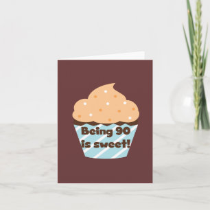 Carte Etre 90 est Sweet Birthday T-shirts et cadeaux