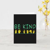 Carte Être en forme Sensibilisation à l'intimidation Lan (Fleur jaune)