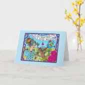 Carte Être Génial Chaque Fois Que Possible_Carte De Voeu (Fleur jaune)