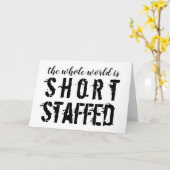 Carte être gentil envers ceux qui se présentent (Fleur jaune)