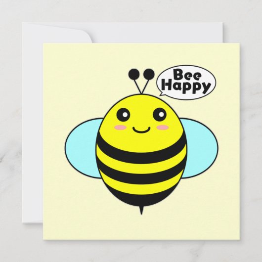 Carte Être Heureux 1 (Devant)