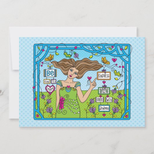 Carte Être Lié À D'Autres_Carte Plat 7" x 5" (Devant)