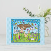 Carte Être Lié À D'Autres_Carte Plat 7" x 5" (Debout devant)