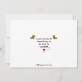 Carte Être Lié À D'Autres_Carte Plat 7" x 5" (Dos)