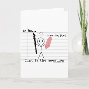 Carte Être ou ne pas être