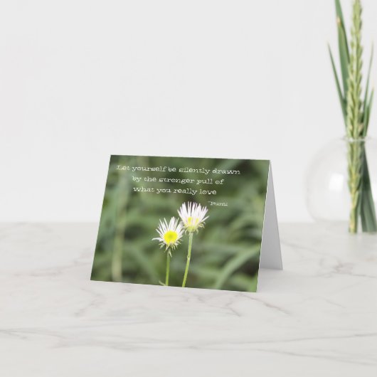 Carte Être tiré (Devant)