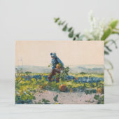 Carte Être un garçon d’agriculteur | Winslow Homer (Debout devant)