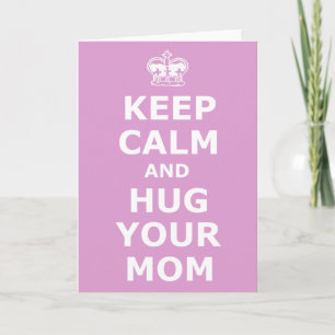Carte Étreignez votre jour de mère de maman