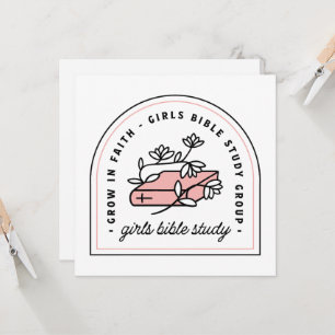 Carte Étude biblique pour filles groupe de lecture class