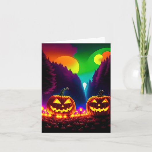 Carte Étude citrouille - AI - M (Devant)