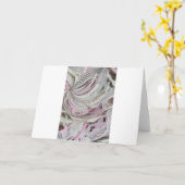 Carte Étude de détail de Murano Latticino (Fleur jaune)