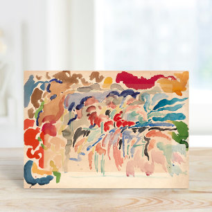 Carte Étude des couleurs   Rik Wouters