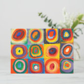 Carte Étude des couleurs | Wassily Kandinsky (Debout devant)