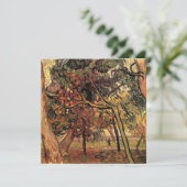 Carte Étude des pins par Vincent van Gogh (Debout devant)