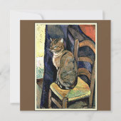 Carte Étude d'un chat par Suzanne Valadon (Devant)